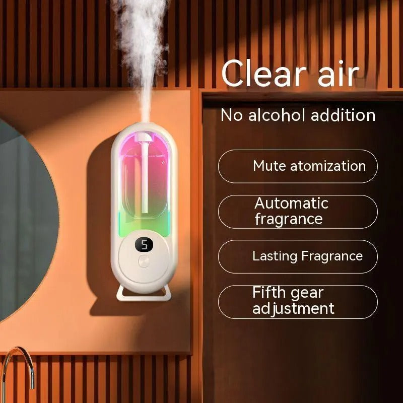 Smart Aroma Diffuser β Rechargeable Essential Oil Air Freshener