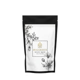 Muggmates tea package with botanical designs on a white background