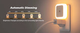 LED Night Lamp for Bedroom – Warm Light with Automatic Sensor