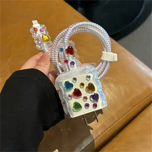 iPhone Charger Cover - Love Theme