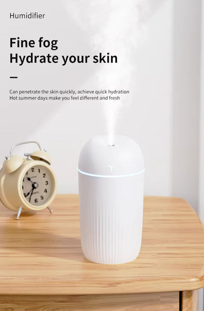 Portable 420ml Humidifier with Night Light