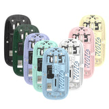 Transparent Wireless Mouse – Dual Mode (2.4GHz & Bluetooth) with Silent Click, Adjustable DPI & Rechargeable Battery
