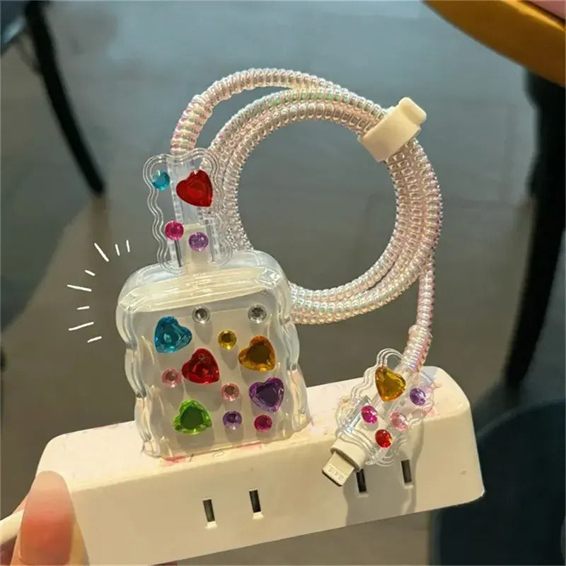 iPhone Charger Cover - Love Theme