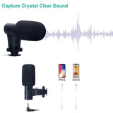 Mobile Phone Live Broadcast Kit – LED Fill Light Tripod Stand with Microphone & Selfie Stick for Vlogging & Photography