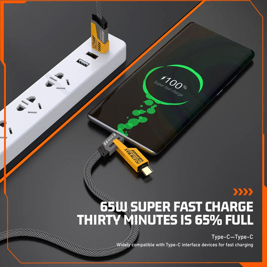 PD27W Fast Charging Cable – Type-C to Type-C / Type-C to Lightning