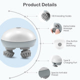 Portable Electric Head & Body Massager Relax. Recharge. Rejuvenate — anytime, anywhere.