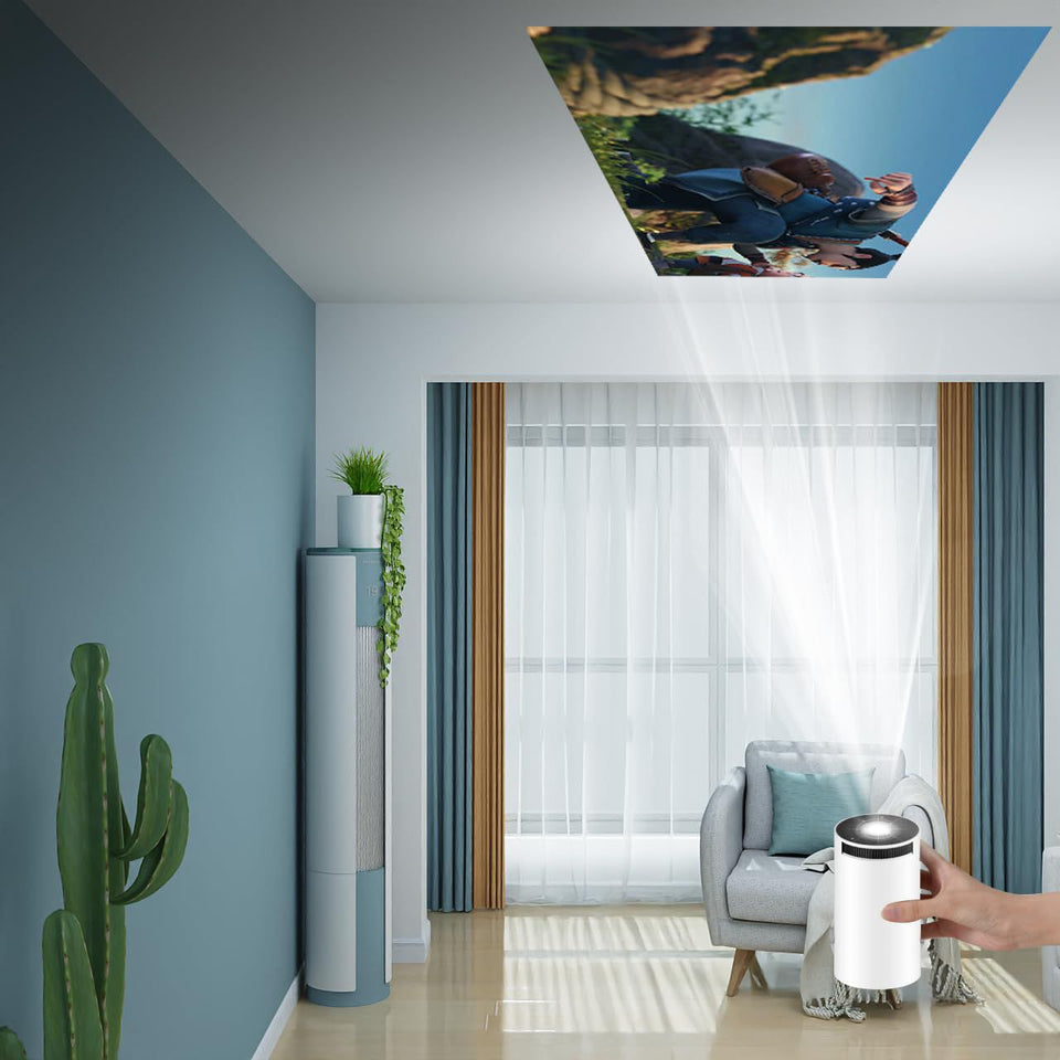 Smart  Home Projector – 4K Support & Android 11 Built-In