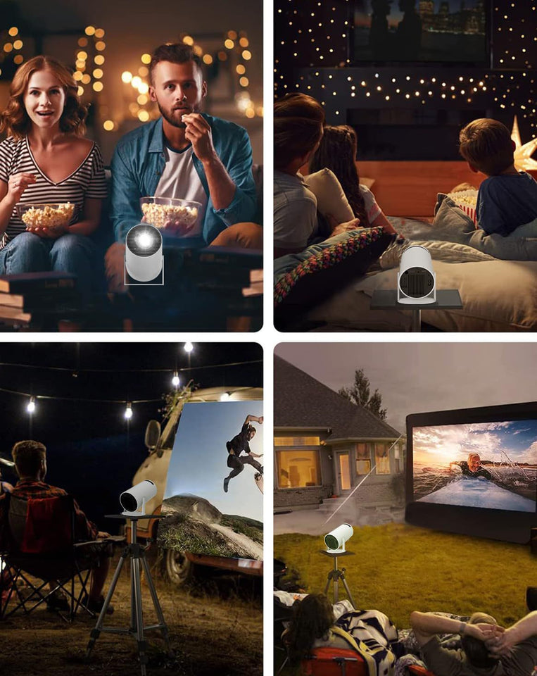 Mini Portable HD Projector for Mobile – USB/HDMI Support | Home & Outdoor Movie Projector