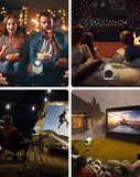 Mini Portable HD Projector for Mobile – USB/HDMI Support | Home & Outdoor Movie Projector