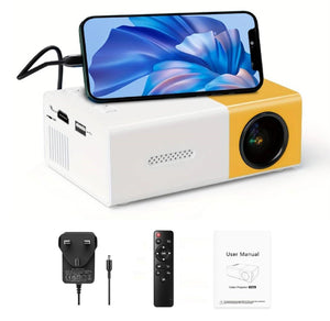 Mini Portable HD Projector for Mobile + Marshall Kilburn II – Master Quality Portable Bluetooth Speaker