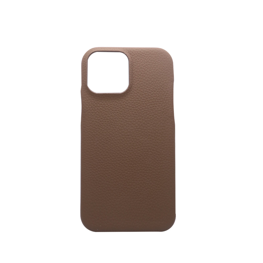 Classic Brown Leather Phone Case   Soft TPU Shockproof Protective Cover